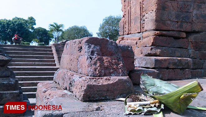 Candi Tikus Mojokerto Masih Jadi Tempat Ibadah Warga Pulau Dewata