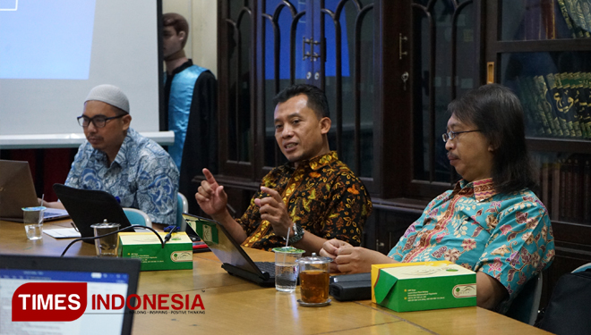 Suasana diskusi yang digelar Pusat Studi Hukum FH UMY. (FOTO: Humas UMY/TIMES Indonesia)