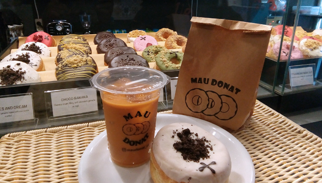 Several donut variant at Mau Donat. (Picture by: Mau Donat)