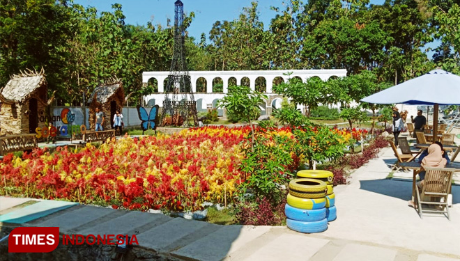 Taman Soeratmo Ngawi Persawahan Disulap Jadi Taman Bunga Taman Soeratmo Ngawi Persawahan Disulap Jadi Taman Bunga