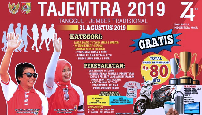Tajemtra Tahun Ini Ada Pijat Gratis dan Asuransi