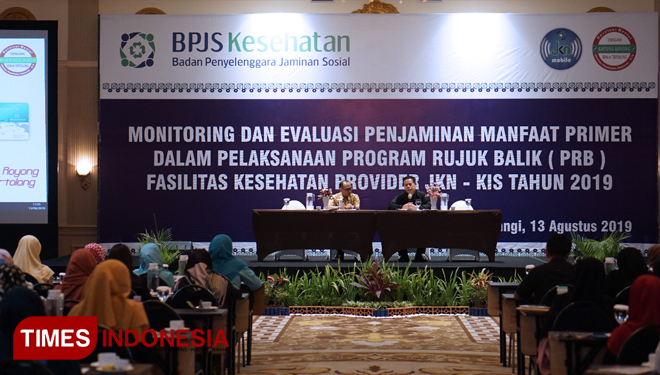 BPJS Kesehatan kembali gencarkan Program Rujuk Balik (PRB), Selasa (13/8/2019) (Foto: Rizki Alfian/TIMES Indonesia)