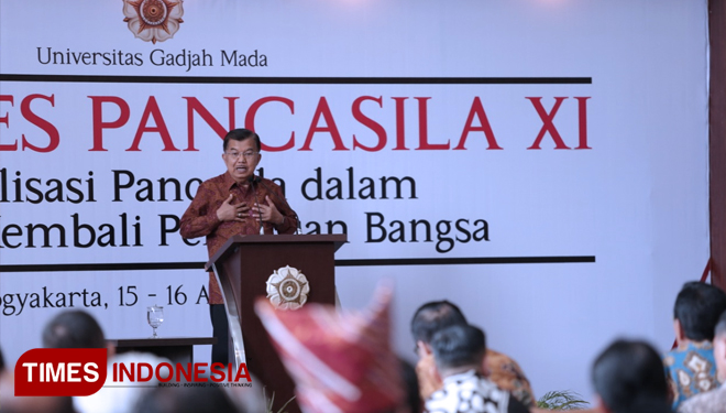 Kongres Pancasila XI, Wapres Jusuf Kalla: Pancasila jangan Dibuat Rumit
