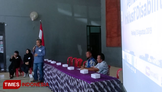 Suasana Semiloka yang diadakan Linksos di Pakisaji. (Foto: Binar Gumilang/TIMES Indonesia)