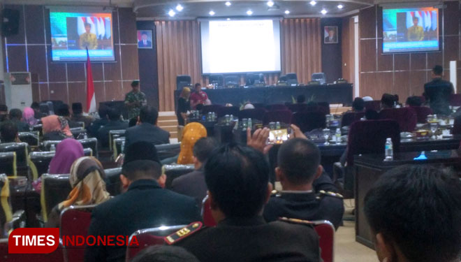 DPRD Bondowoso Gelar Paripurna Istimewa Dengarkan Pidato Presiden RI