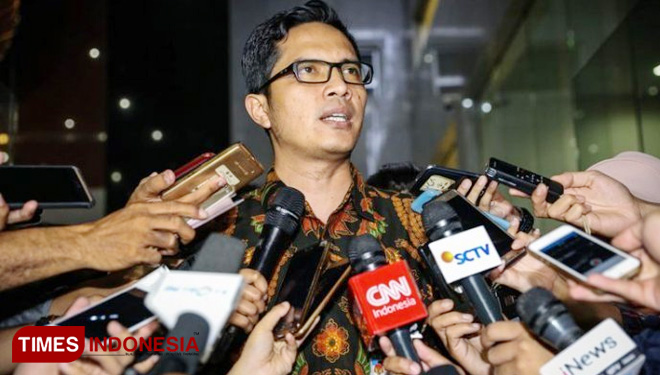 Kabiro Humas KPK, Febri Diansyah. (FOTO: Edy Junaidi ds/TIMES Indonesia)