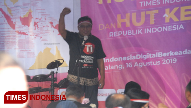 CEO TIMES Indonesia, Khoirul Anwar. (FOTO: Tria Adha/TIMES Indonesia)