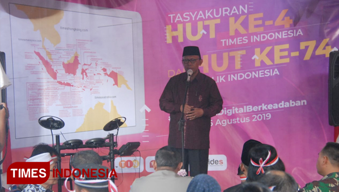 Rektor UNISMA : Media Sarana Pendidikan, TIMES Indonesia Jadi Pembeda