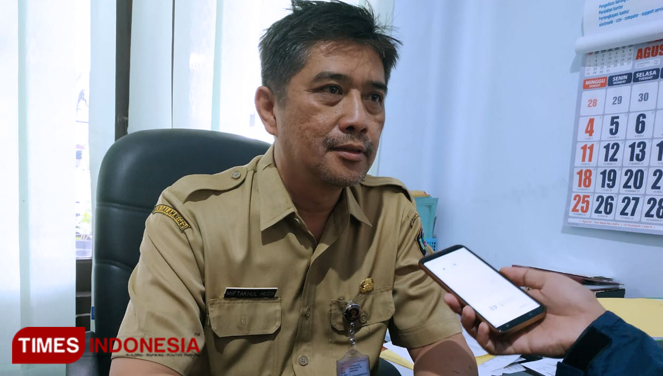 Kepala Bidang Kesehatan Masyarakat Dinas Kesehatan Kabupaten Blitar Dr. Miftahul Huda. (Foto: Sholeh/TIMES Indonesia)