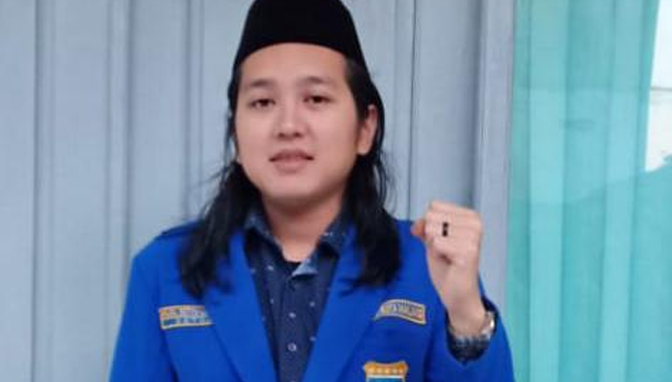 Ketua Umum PC PMII Kota Malang, Sena Kogam.