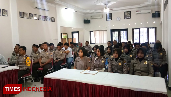 Polres Ponorogo Adakan Pelatihan Bagi Anggota yang akan Naik Pangkat