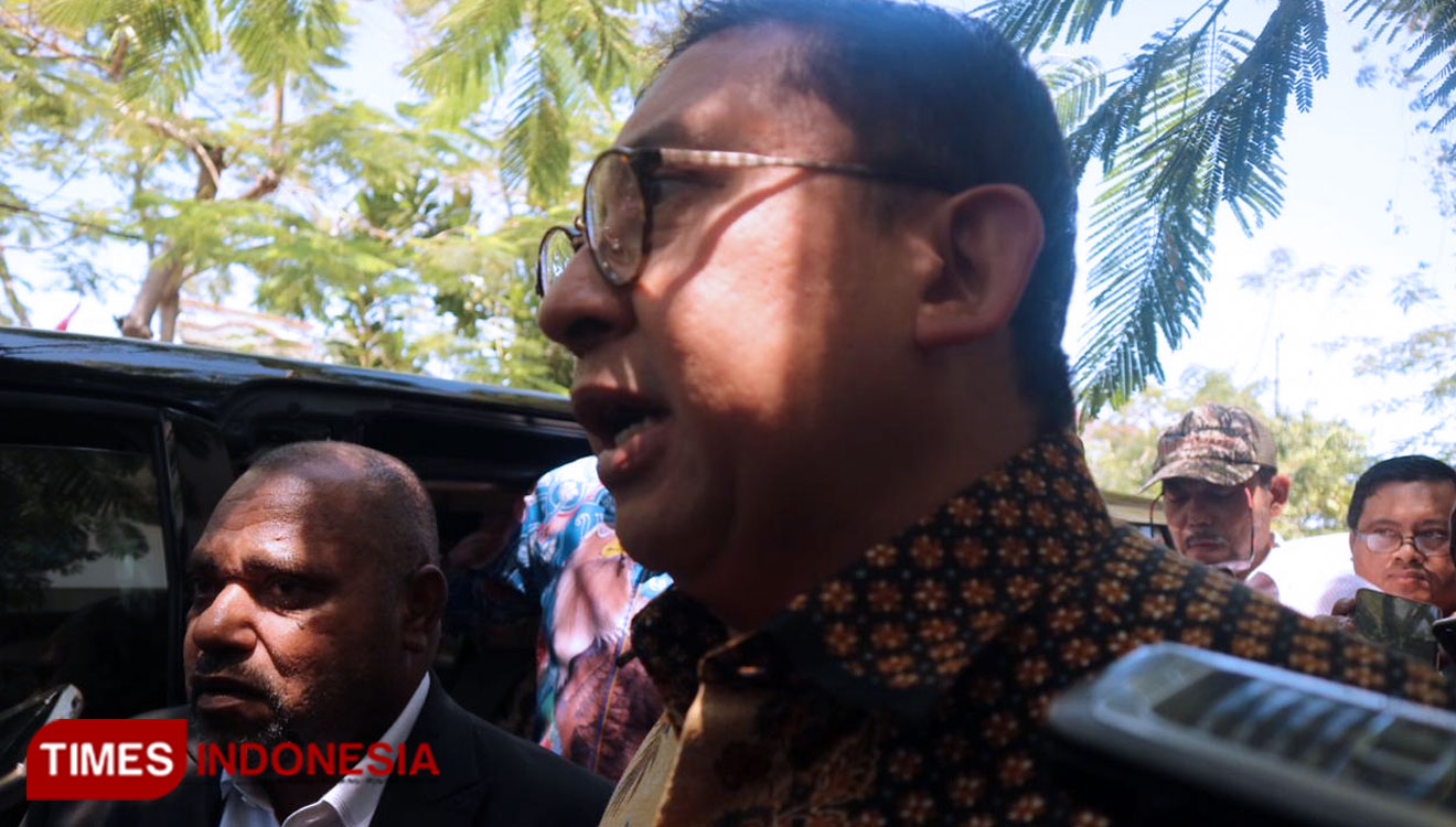 Wakil Ketua DPR RI, Fadli Zon. (FOTO: Lely/Yuana/TIMES Indonesia)