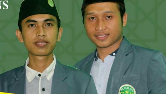 Ketua IPNU NTB Pauzan Basri (kiri) Sekretaris IPNU NTB Baharudin (kanan) (FOTO: tim media IPNU NTB) (FOTO: Istimewa)