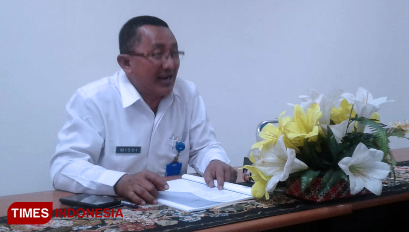 Misdi Sekretaris DPRD Kota Madiun. (Foto: Ito Wahyu Utomo/TIMES Indonesia)