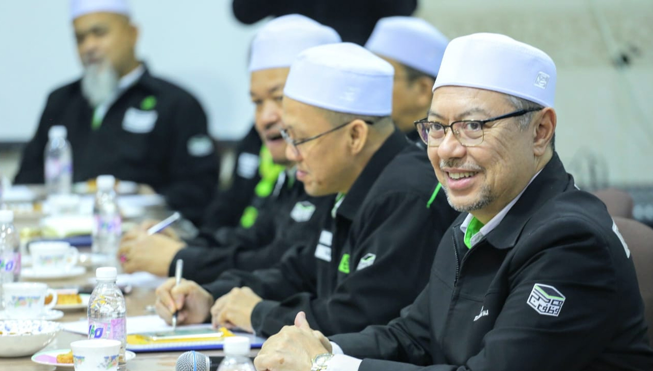  Suasana pertemuan Tabung Haji Malaysia haji dan Misi Haji Indonesia (FOTO : Kemenag) 