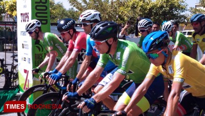 Lima Pembalap Awali Stage 3 Tour D Indonesia 2019