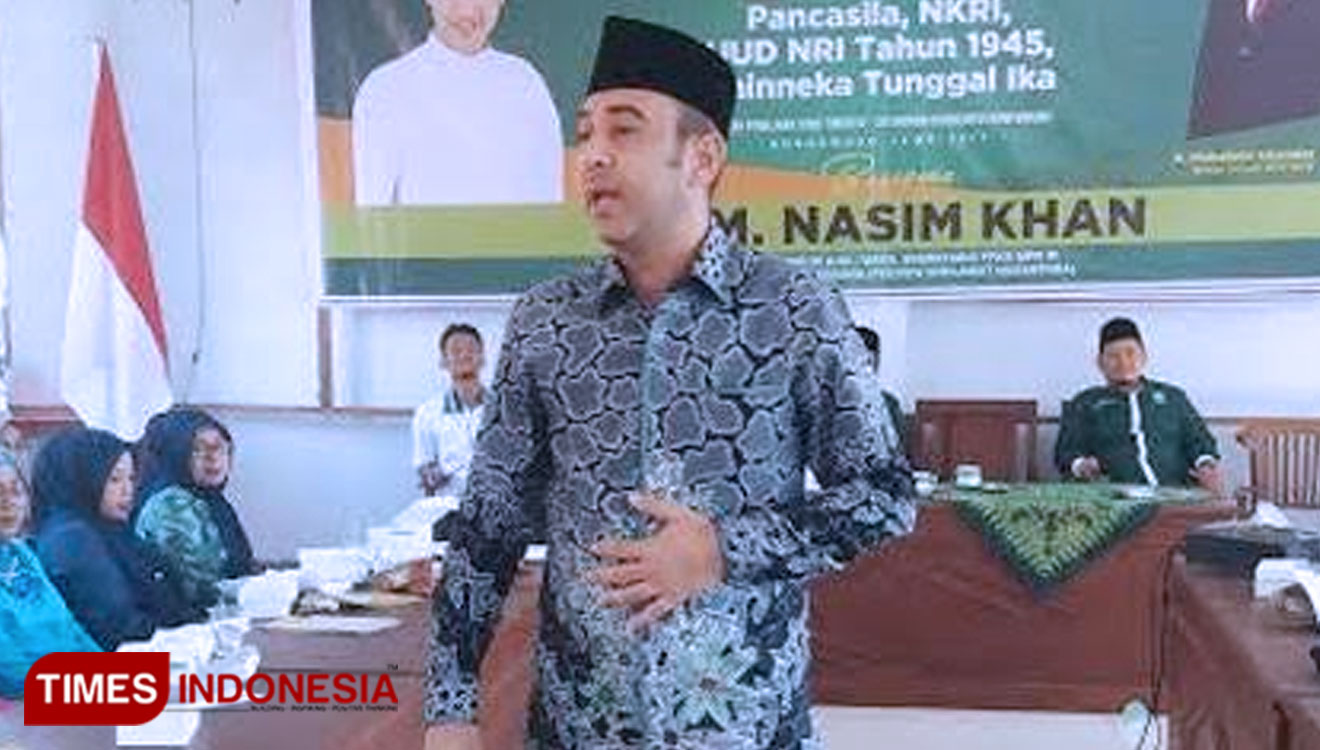 Nasim Khan, Anggota DPR RI dari PKB. (foto: Doc. TIMES Indonesia)