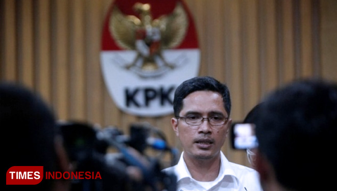 Kabiro Humas KPK, Febri Diansyah. (Foto:Edi Junaidi ds/TIMES Indonesia)