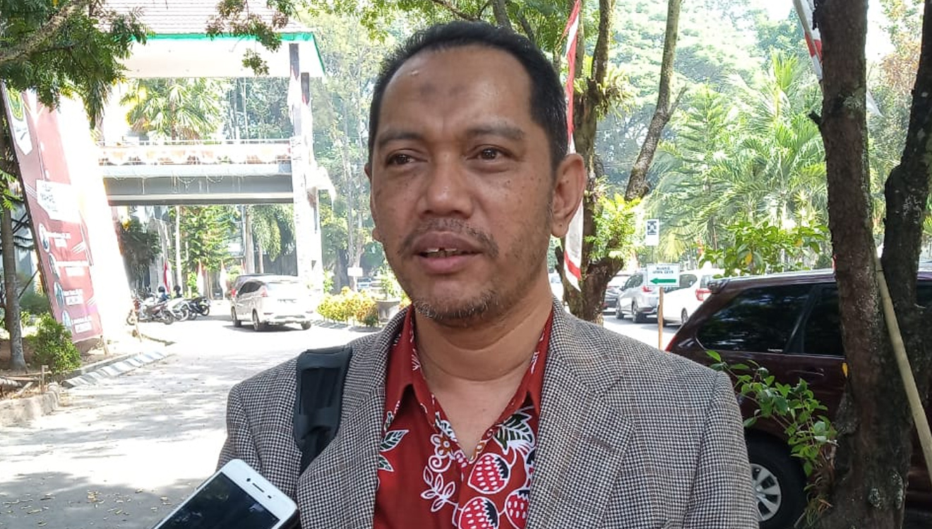 Nurul Ghufron saat diwawancarai awak media, Minggu (25/8/2019). (foto: Istimewa)