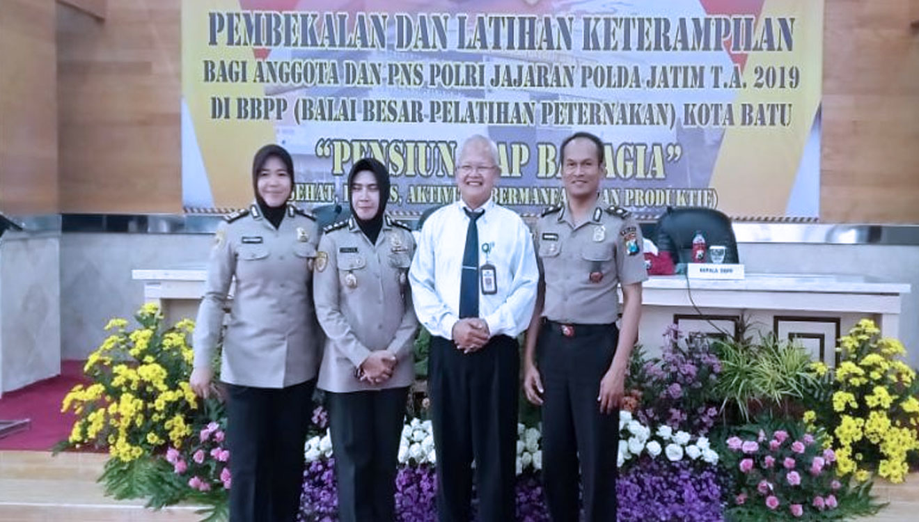 Latram Bagi Anggota dan PNS Polri Polda Jatim di BBPP Batu, (22-23/8/2019)