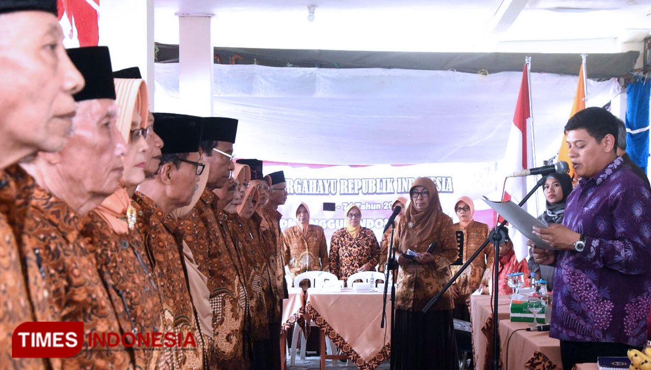 Wali Kota Kediri Kukuhkan Pengurus Baru PWRI Kota Kediri
