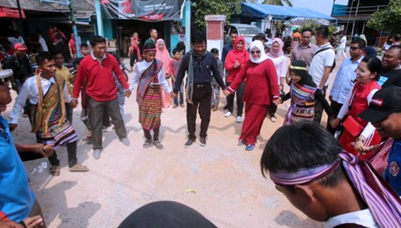 Peserta Pesta Anak Pantai, Tanjungriau, Sekupang, Kota Batam. (Foto: Istimewa)