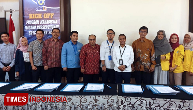 Penandatanganan Perjanjian Kerja Sama antara Unisma dengan PT Jasa Marga Tbk di Gedung Jasa Marga Learning Institute (JMLI) Jakarta, Rabu (28/08). (FOTO: AJP TIMES Indonesia)