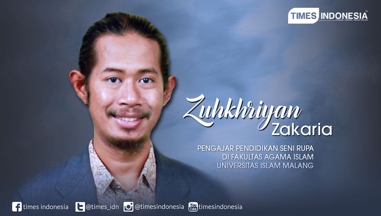 Zuhkhriyan Zakaria, Pengajar Pendidikan Seni Rupa di Fakultas Agama Islam Universitas Islam Malang (FOTO: TIMES Indonesia)