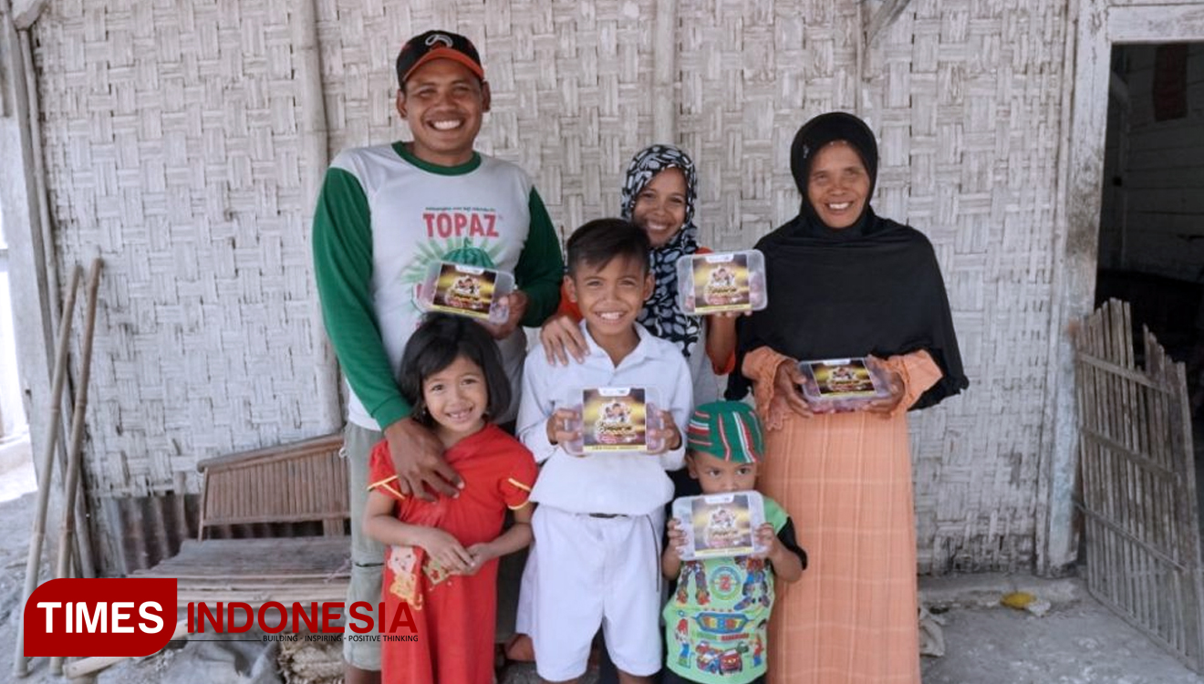 Selain duka karena bencana kekeringan yang tengah melanda warga Bojonegoro, kondisi ekonomi yang sulit membuat mereka jarang memakan daging. (FOTO: AJP TIMES Indonesia)