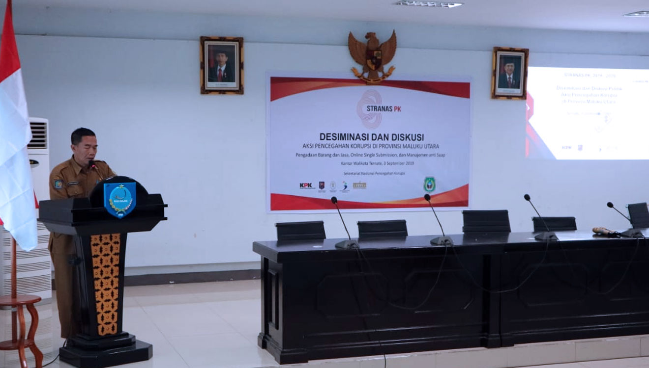 Sambutan Pj Sekprov Bambang Hermawan. (foto: Naci/Humas)