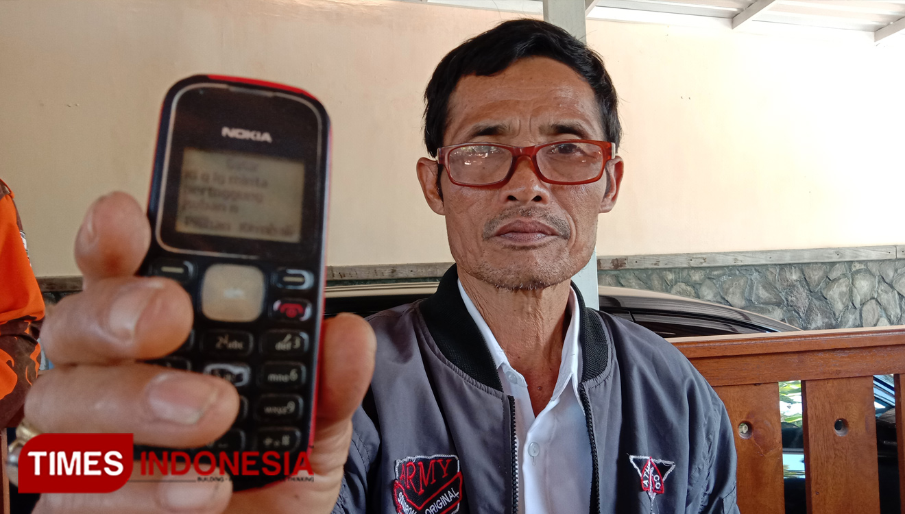 Nur Hasil, bakal Cakades Rejoagung, Kecamatan Srono, Banyuwangi. (Foto: Syamsul Arifin/TIMES Indonesia)