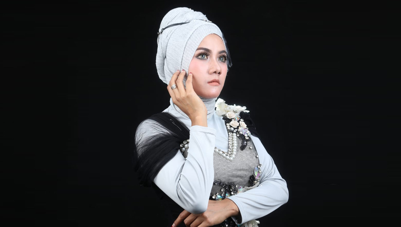 Verra Esmeralda, eks 3 Srigala, malam ini akan membawakan lagu Islami di Semipro 2019 (foto: Damarhuda)