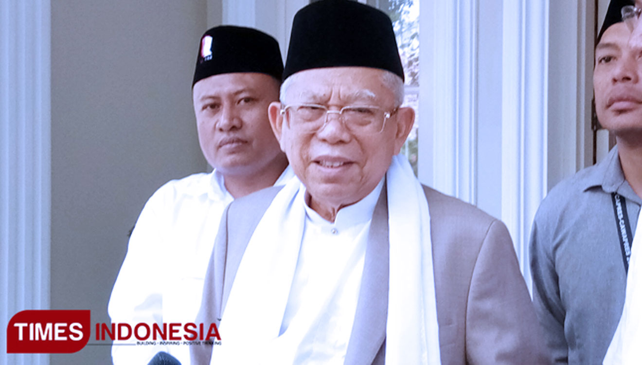 Wakil Presiden terpilih, KH Ma'ruf Amin (FOTO: Dokumen TIMES Indonesia)