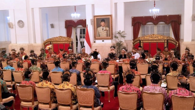 Kepala BIN Buka Pertemuan Presiden Jokowi Bersama Tokoh Papua di Istana Negara Jakarta