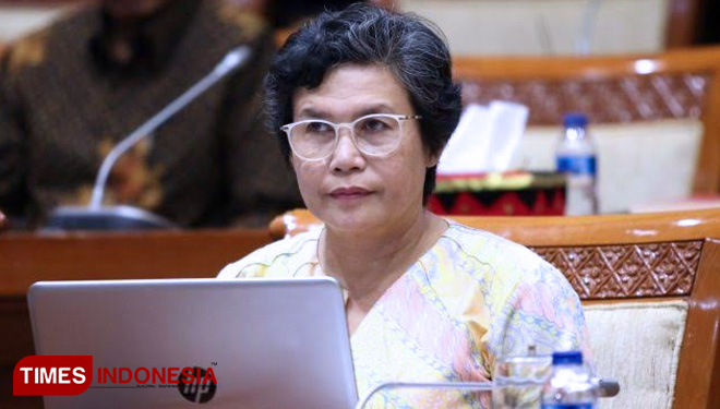 Capim KPK, Lili Pintauli Siregar (FOTO: Hasbullah/TIMES Indonesia)