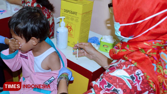 Ilustrasi - Imunisasi Anak. (FOTO: Dok. TIMES Indonesia)
