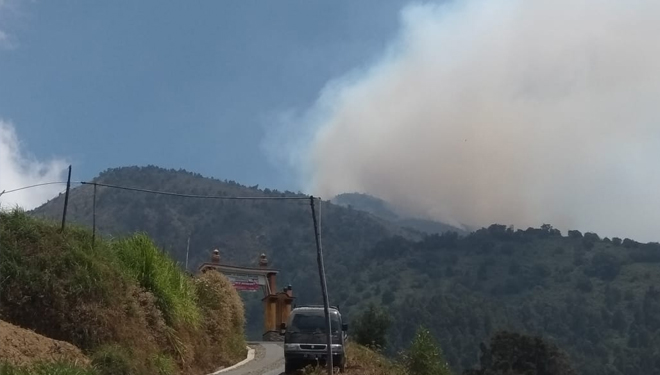 Luasan Kebakaran Gunung Merbabu Capai 150 Hektare