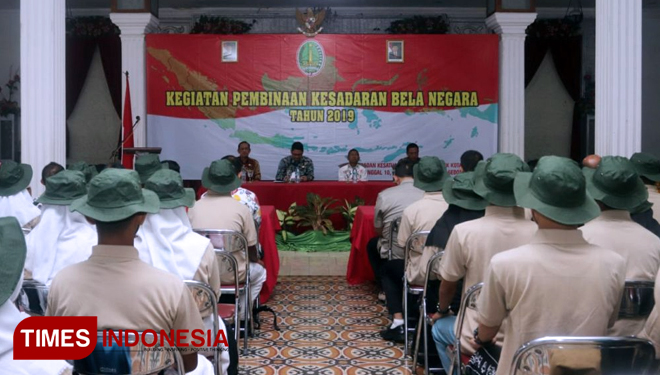 Puluhan Pelajar Ikuti Pembinaan Bela Negara | TIMES Indonesia