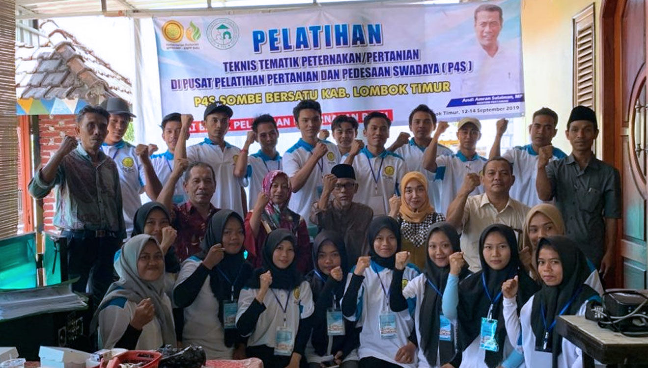 BBPP Batu Gelar Pelatihan Tematik di P4S Sombe Bersatu, Lombok Timur (12-14/9/2019).