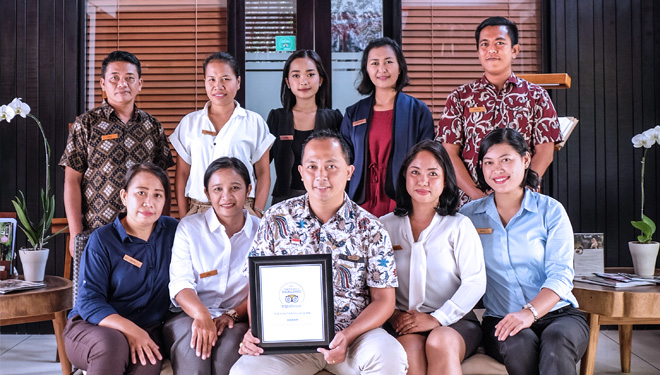 The Management team of The Sanctoo Villas and Spa Bali. (Picture by: The Sanctoo Villas and Spa Bali)