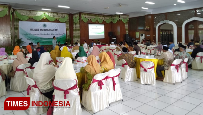 Diskusi yang digelar oleh Majelis Ulama Indonesia (MUI) Gresik (Foto: Akmal/TIMES Indonesia).