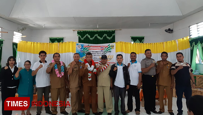 Foto bersama usai acara pertemuan tematik I FKS Sepenanggungan Galala. (Foto: Wahyudi Yahya/TIMES Indonesia)