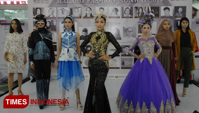 Konferensi pers Malang Fashion Runway 2019 di Grand Hall Matos. (Foto: Adhitya Hendra/TIMES Indonesia)