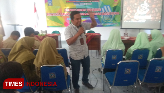 Suasna diskusi Sleman Kota Layak Anak di hotel Alana Yogyakarta, Rabu (17/9/2019). (FOTO: Dwijo Suyono/TIMES Indonesia)