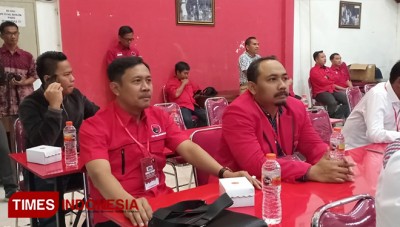 Berharap Rekom PDIP, Ony dan Antok Jalani Uji Kelayakan
