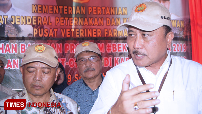 Inspektur IV Itjen Kementan drh IGMN Kuswandana, MM. (FOTO: Binar Gumilang/TIMES Indonesia)