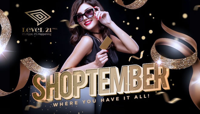 The Shoptember program of Level 21 Mall. (Picture by: Design Level 21 Mall Bali)