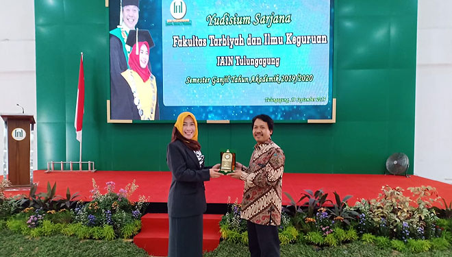 Yudisium Fakultas Tarbiyah dan Ilmu Keguruan (FTIK) IAIN Tulungagung pada Kamis (20/9/2019) (Foto: istimewa)