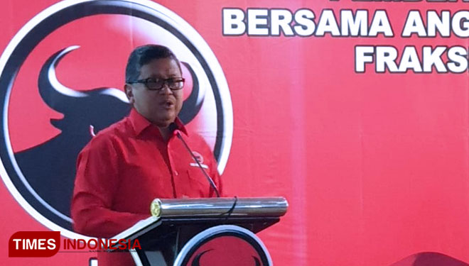 Sekretaris Jenderal (Sekjen) PDI Perjuangan, Hasto Kristiyanto. (foto: PDI P for TIMES Indonesia)