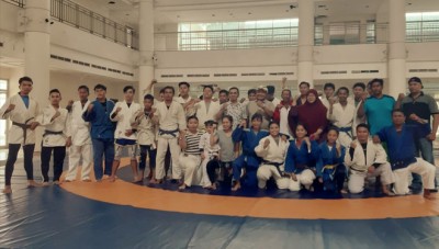 Persiapan Kejurnas Junior, Kurash Kaltim Gelar Latihan Bersama